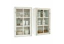 Mirabeau Hängeschrank 2er Set Piavo antikweiß Landhausstil Bild 2