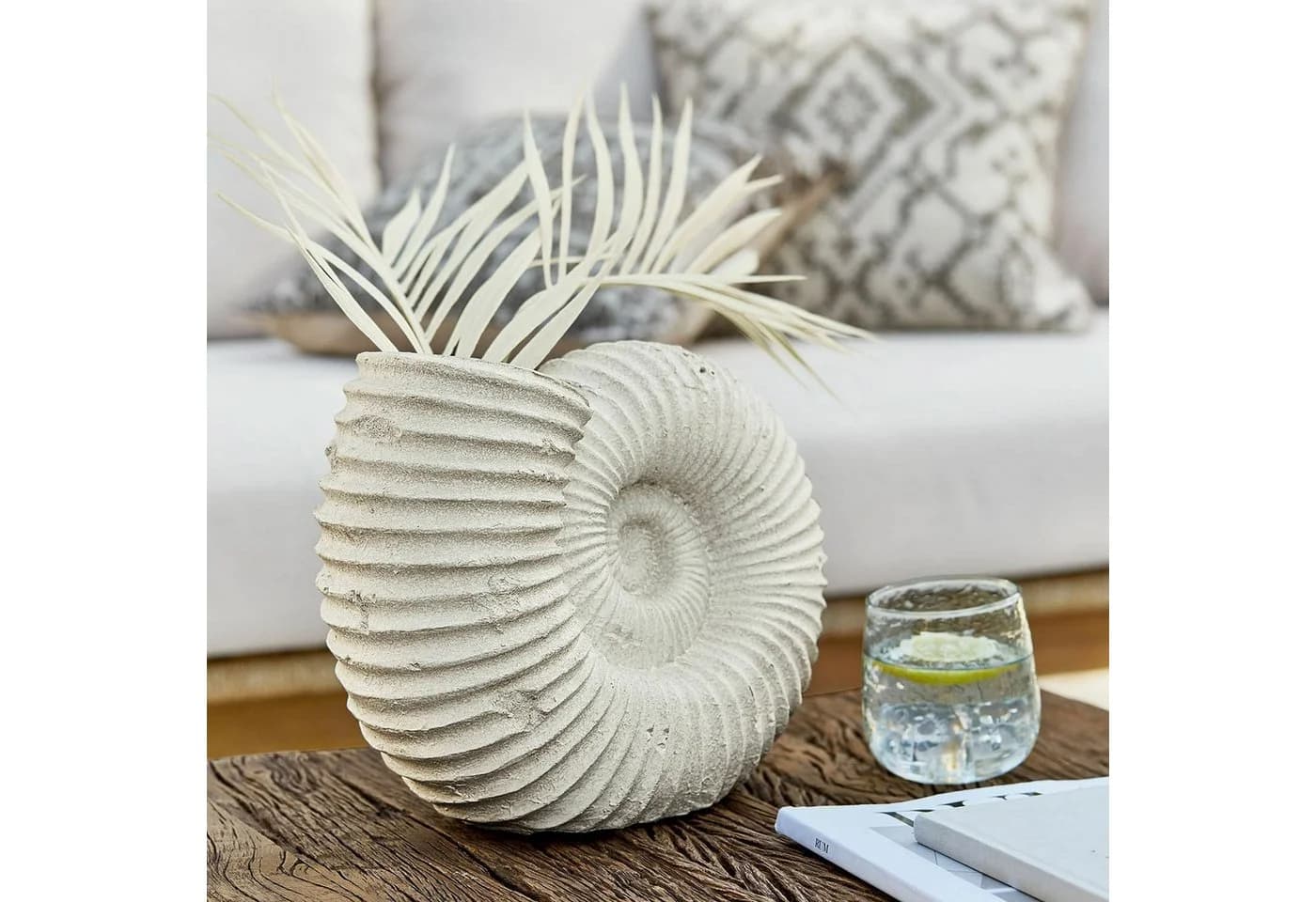 Mirabeau Übertopf Vase Korrellin Creme - Bild 3