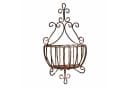 Mirabeau Dekokorb Marciac Bronze Eisen Rost-Finish Bild 1