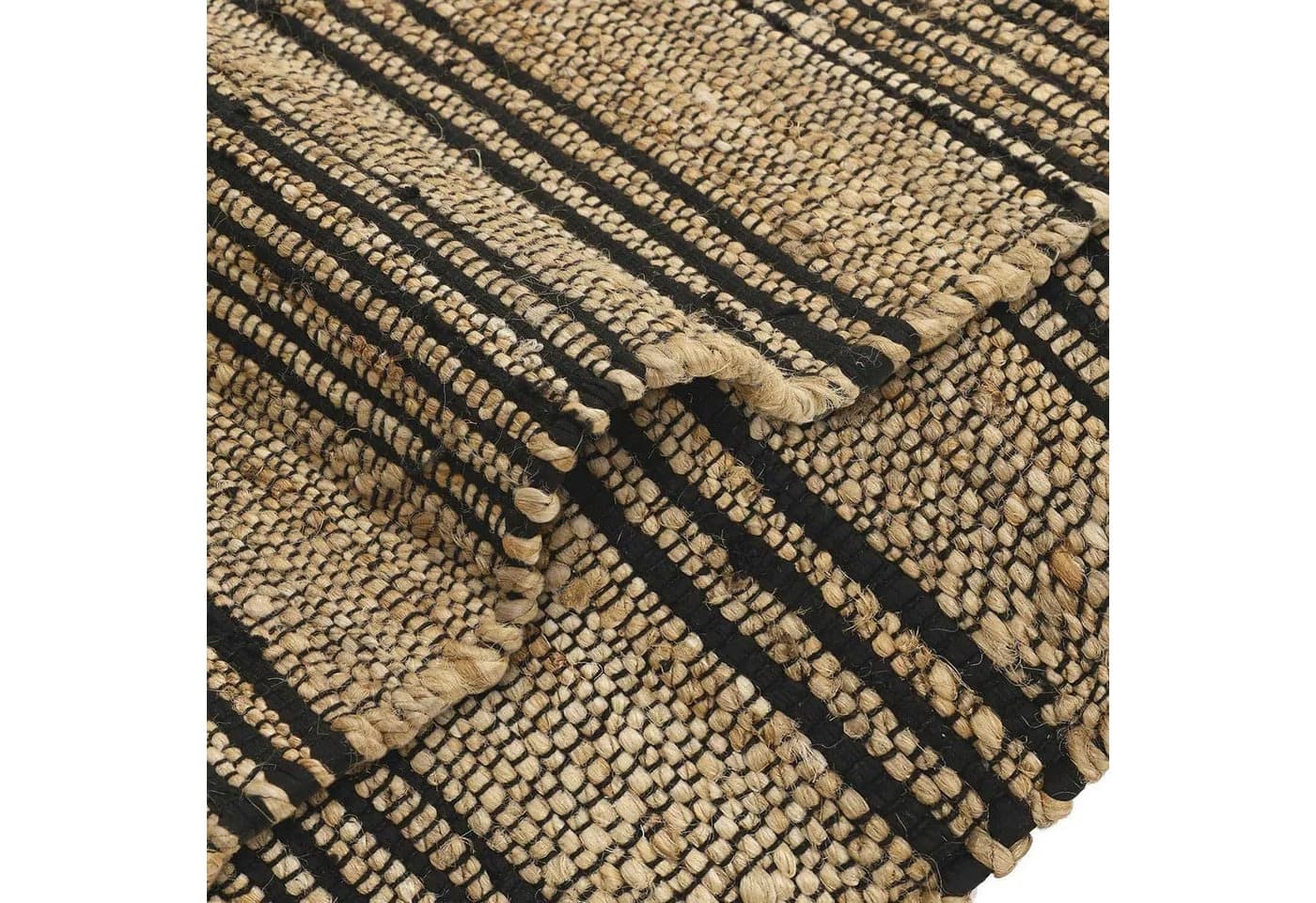 Mirabeau Teppich Läufer Lantenot Beige/Schwarz Handgewebt - Bild 4