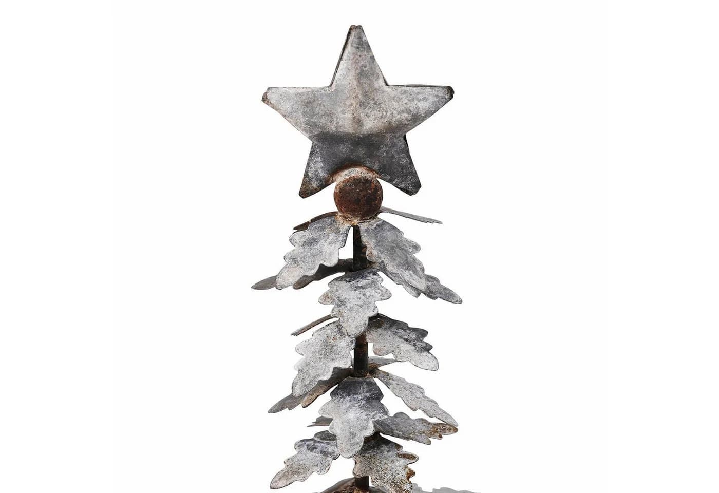 Mirabeau Weihnachtsfigur Deko-Baum 3er Set Laruns antikweiß - Bild 4