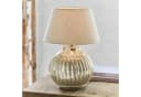 Mirabeau Tischleuchte Lillemor Antiksilber/Beige Aluminium Bild 1