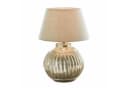 Mirabeau Tischleuchte Lillemor Antiksilber/Beige Aluminium Bild 2