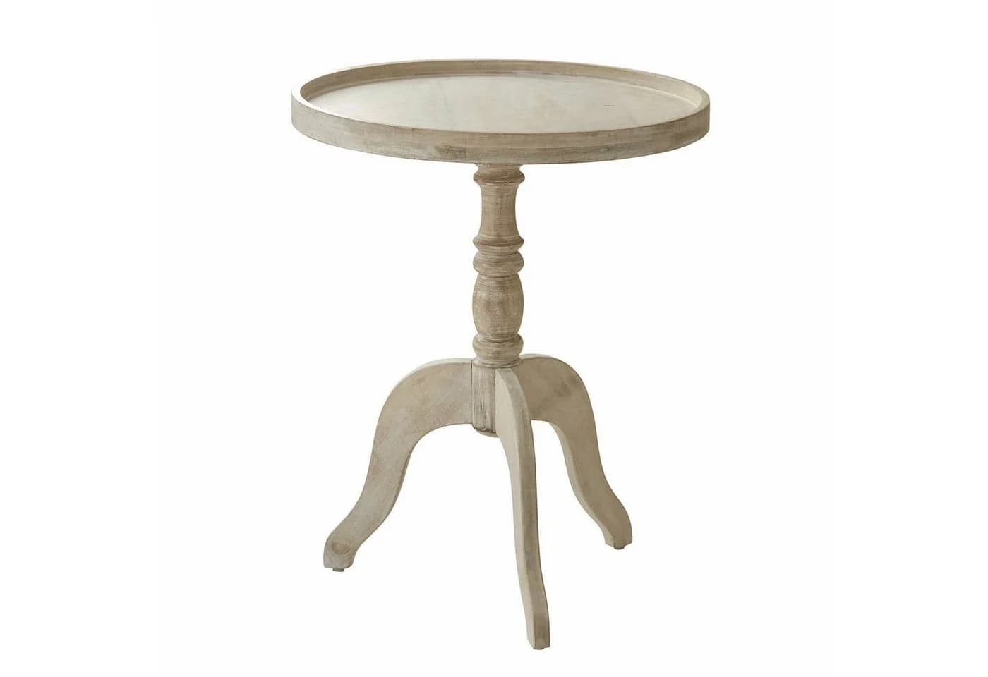 Mirabeau Beistelltisch Brookdale antikweiss Mangoholz