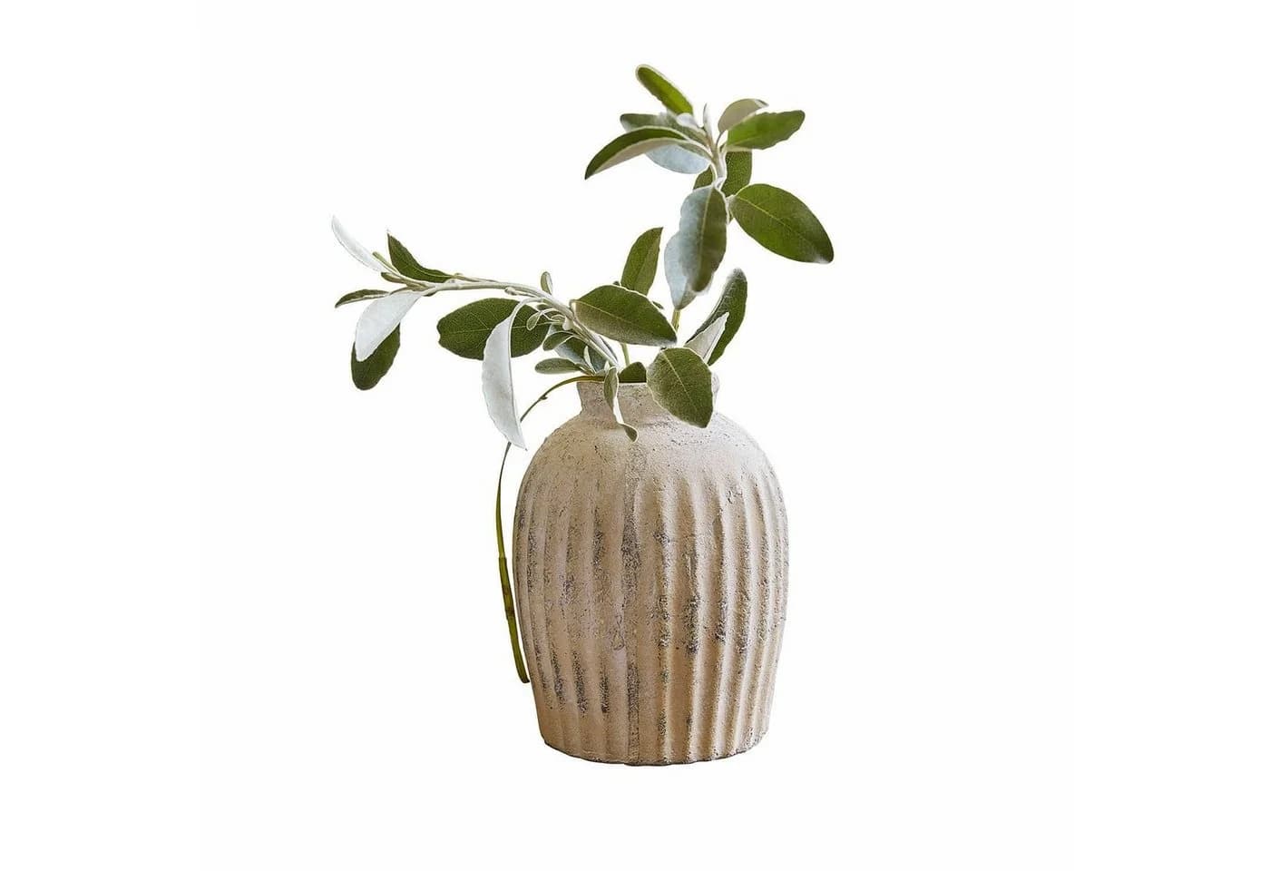 Mirabeau Tischvase Melissa antikcreme Terrakotta - Bild 2