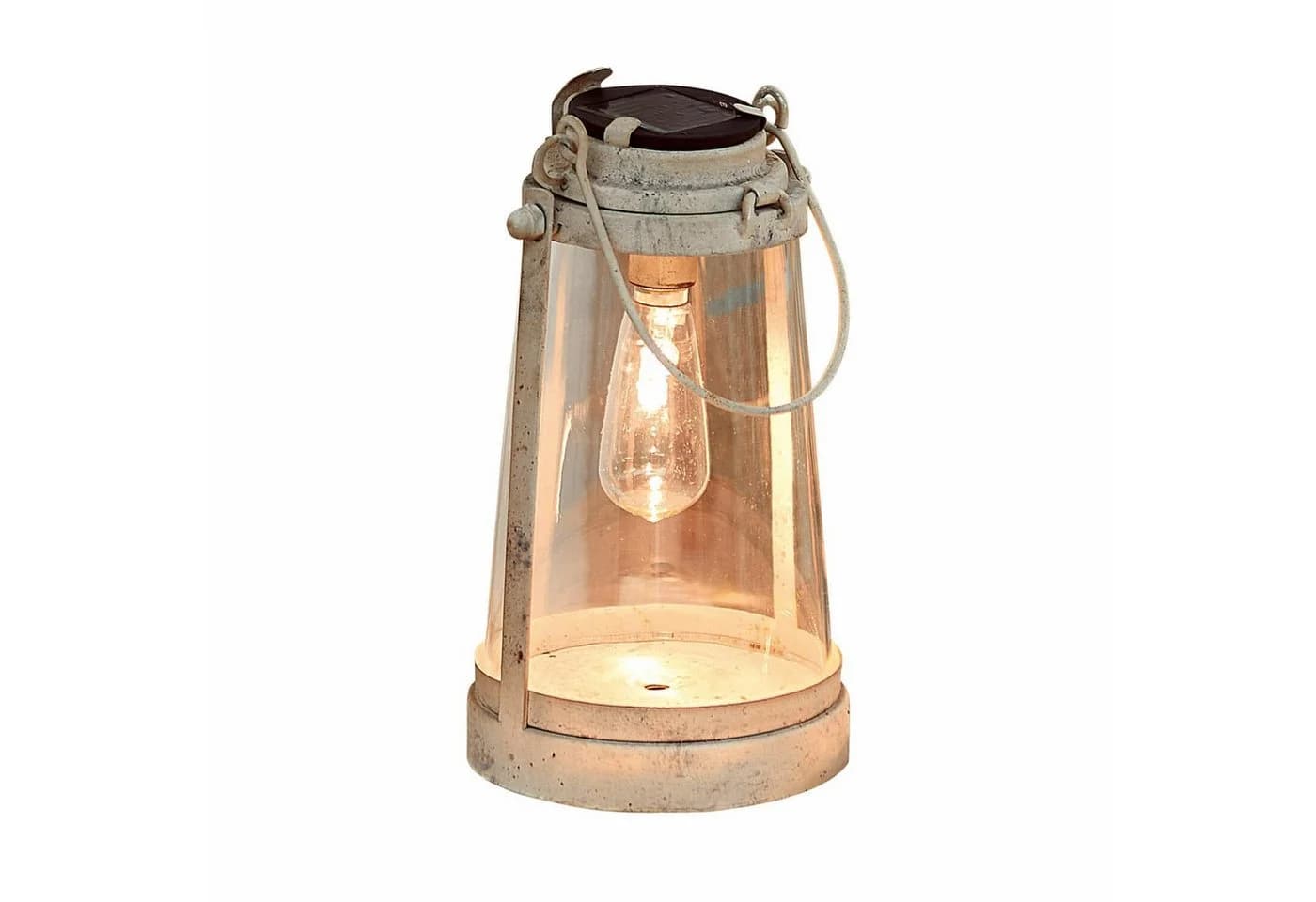 Mirabeau Solar-Laterne Chénens antikweiß mit LED - Bild 2
