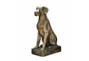 Mirabeau Deko-Hund Jules grau Kunststein Bild 2