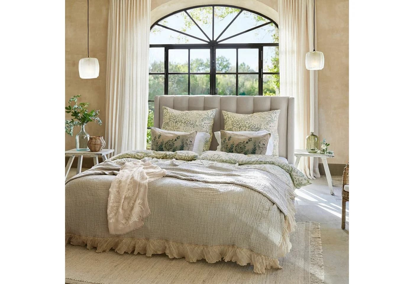 Mirabeau Kissenhülle Lusse Beige/Blau - Bild 3