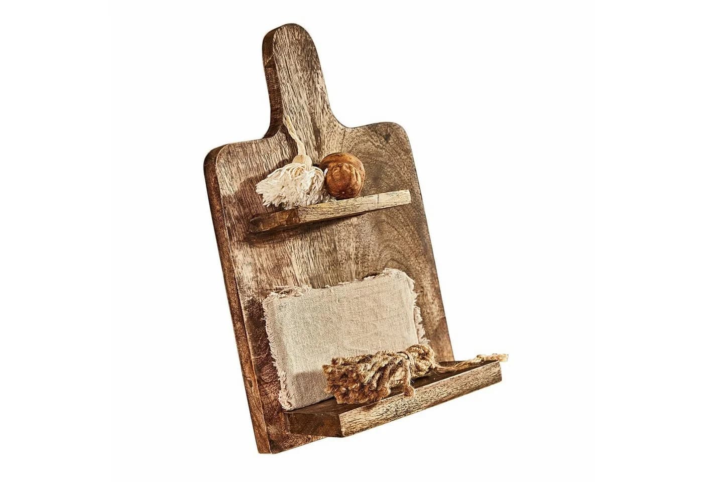Mirabeau Wandregal Novillard Braun Mangoholz - Bild 2