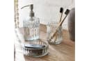 Mirabeau Bad-Set Denney Glas klar/silber mit Seifenspender, Schale & Becher Bild 1