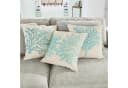 Mirabeau Kissenhülle 3er Set Vaiea türkis/beige Baumwolle Bild 4