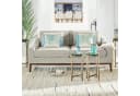 Mirabeau Kissenhülle 3er Set Vaiea türkis/beige Baumwolle Bild 5