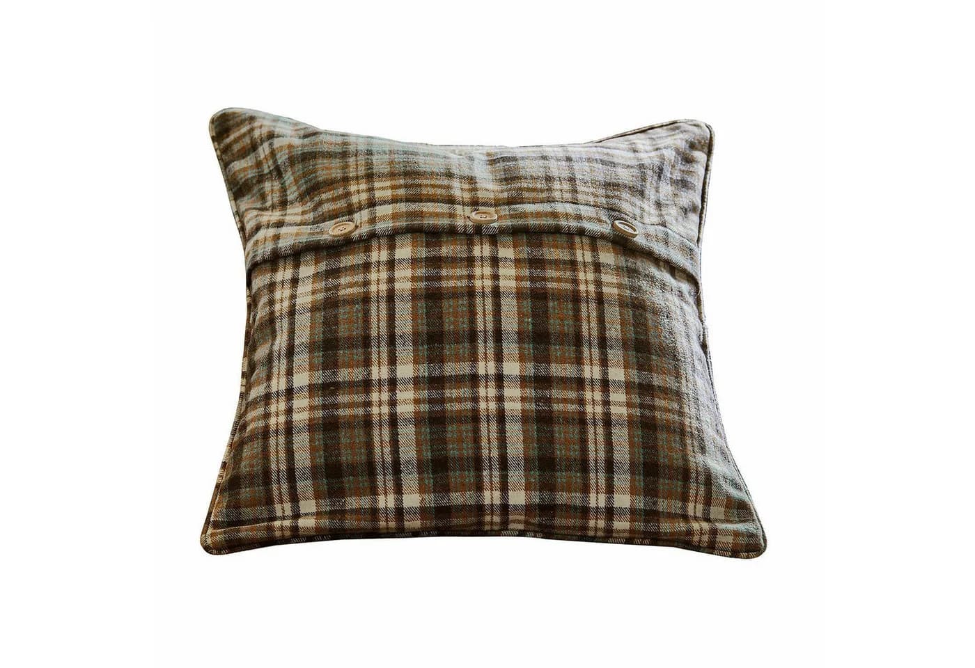 Mirabeau Kissenhülle Celestria Karomuster Braun/Beige