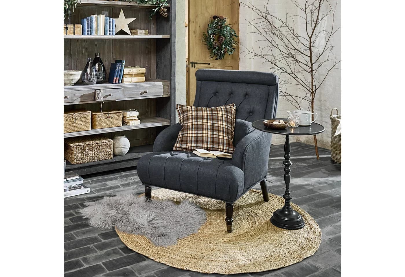 Mirabeau Kissenhülle Celestria Karomuster Braun/Beige - Bild 4