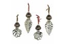 Mirabeau Christbaumschmuck Anhänger 4er Set Géraudet Antiksilber Bild 2