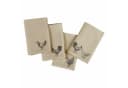 Mirabeau Stoffserviette 4er Set Walorine Leinen Hühner-Motiv Creme Bild 1