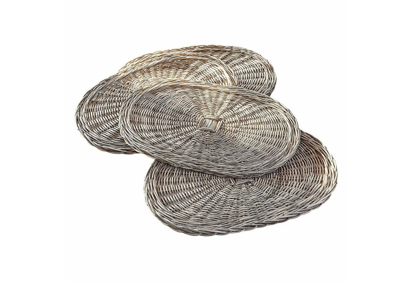 Mirabeau Platzset 4er Set Villoray braun Rattan - Bild 2