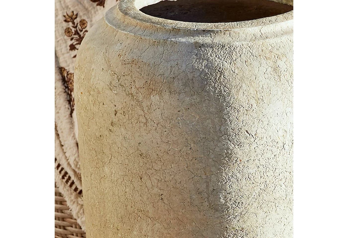 Mirabeau Bodenvase Xerette antikbeige Übertopf - Bild 4