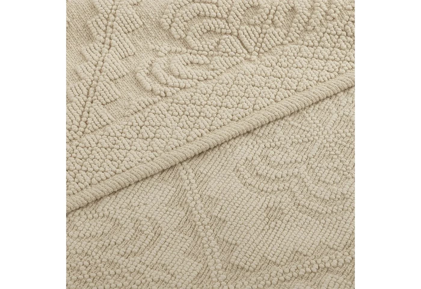 Mirabeau Badematte Mivorex Beige 100% Baumwolle - Bild 3
