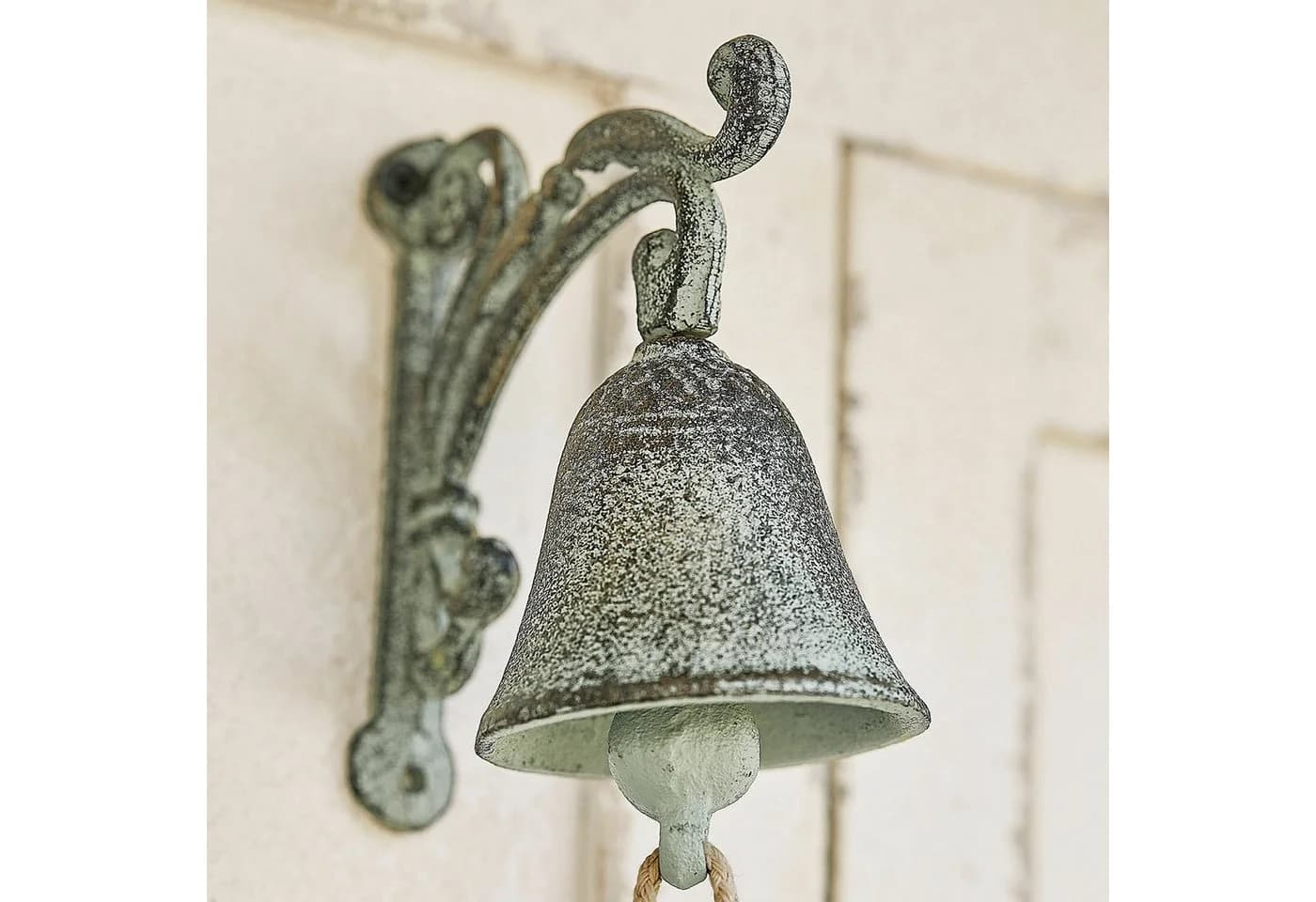 Mirabeau Dekoobjekt Glocke Palerina antikgrün/grau Gusseisen - Bild 3