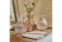 Mirabeau Tischvase 3er Set Faunelle rosé Glas Bild 3