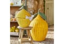 Mirabeau Dekokorb Zitronenkorb 2er Set Gelb/Grün Rattan Bild 1