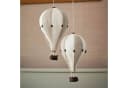 Mirabeau Wanddekoobjekt Deko-Heißluftballon 2er Set Merrybean Creme/Grau Bild 1