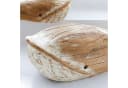 Breezie Deko-Wal Set 3-teilig Braun Naturbelassen Tannenholz Bild 4