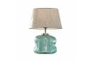 Mirabeau Tischleuchte Rufino Blau/Beige Bild 1