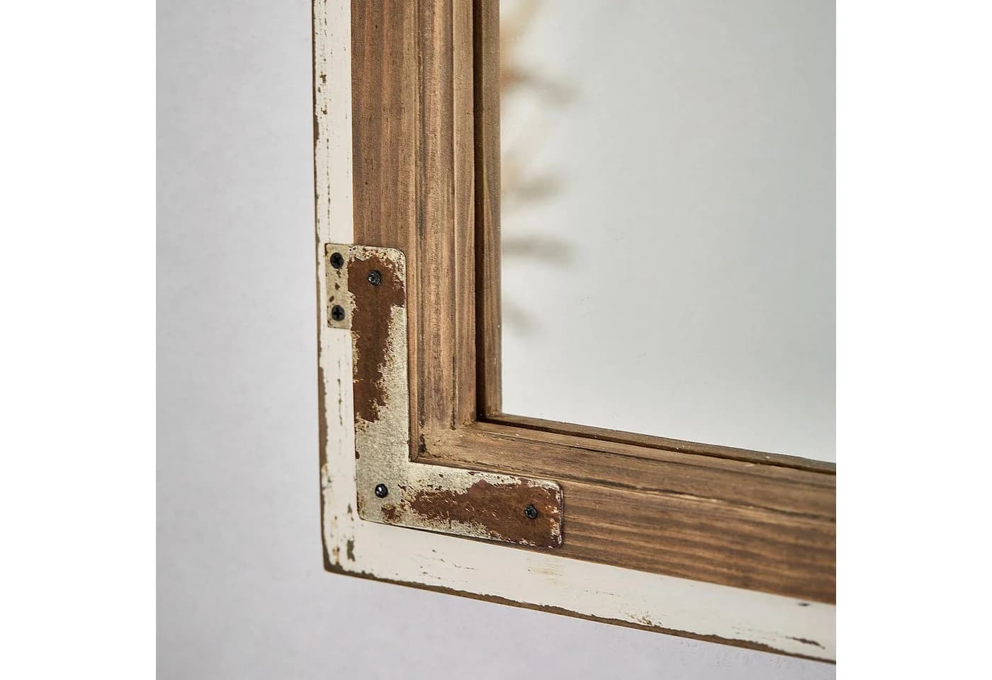 Mirabeau Spiegel Zilvento Antikweiß/Braun Fensterdesign - Bild 4