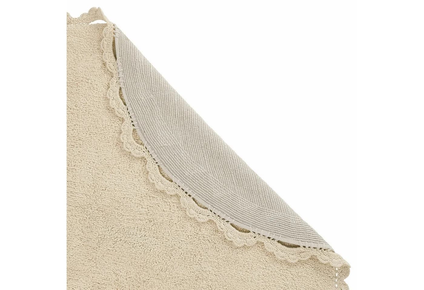 Mirabeau Teppich Arash Creme Baumwolle 120 cm - Bild 5