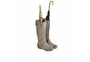 Mirabeau Schirmständer Ivelix antikgrau Stiefel-Design Bild 2