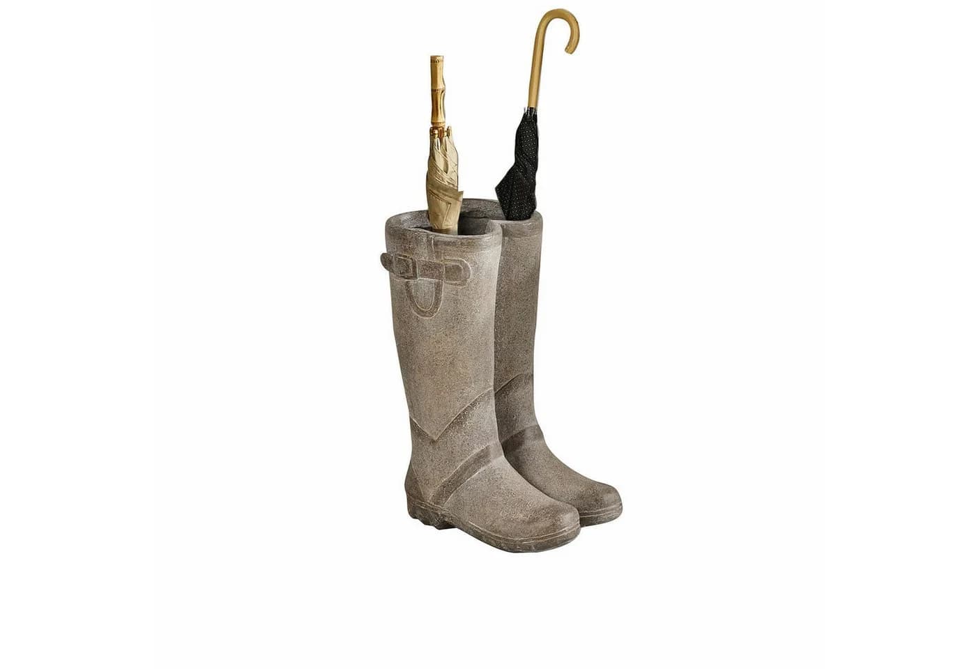 Mirabeau Schirmständer Ivelix antikgrau Stiefel-Design - Bild 2