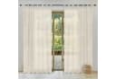 Mirabeau Gardine Pivonar Beige Leinen Stickerei Paisley Bild 1