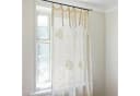 Mirabeau Gardine Pivonar Beige Leinen Stickerei Paisley Bild 3