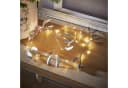 Mirabeau LED-Lichterkette Carivela Mistelzweige antikgrau/silber Bild 1
