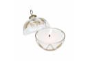 Mirabeau Christbaumschmuck Windlicht Belathor klar mit Kerze Bild 2
