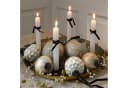 Mirabeau Weihnachtskugel 6er Set Bellezia gold/creme Glas Bild 3