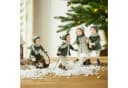 Mirabeau Weihnachtsfigur 2er Set Andros grün Polyresin Bild 1
