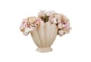 Mirabeau Tischvase Nuvienne Creme Steinzeug Muschelform Bild 2