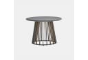Mirabeau Olianne Beistelltisch Braun/Schwarz Beton-Look Bild 2