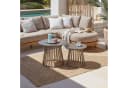Mirabeau Olianne Beistelltisch Braun/Schwarz Beton-Look Bild 3