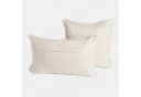 Mirabeau Kissenhülle Junniper 2er Set Baumwolle creme/braun Bild 1