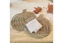 Mirabeau Platzset 2er Set Larivonne beige Rattan Kürbisform Bild 1