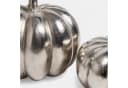 Mirabeau Deko-Kürbis 2er Set Alérisse silber Aluminium Bild 5