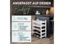 Novaliv Weinregal 6-tlg. Flaschenregal Kunststoff erweiterbar Bild 4