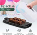 Novaliv Kuchen-Transportbox 3er Set Rund, Eckig und Rechteckig Bild 3