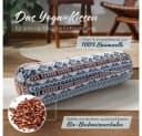 #DoYourYoga Yoga-Bolster Tarik mit Bio-Buchweizenschalen Bild 1