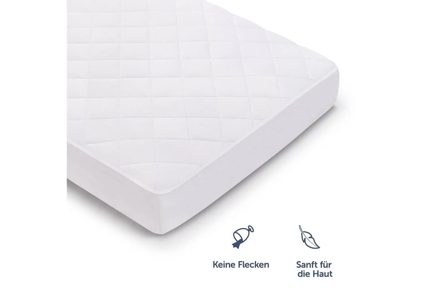 Blumtal Matratzenschoner Luxus Gesteppt Anti-Allergie