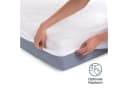 Matratzenschoner Blumtal Luxus Gesteppt Oeko-TEX Anti-Allergie Weiß Bild 4